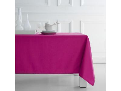 TODAY  nappe rectangle coton, ceremony rose 140 x 240 