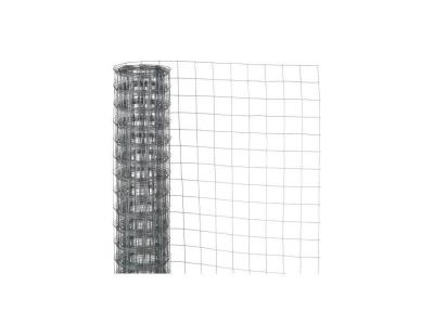 NATURE  Grillage m&eacute;tallique carr&eacute; 0,5x2,5 m 6,4 mm Acier galvanis&eacute;