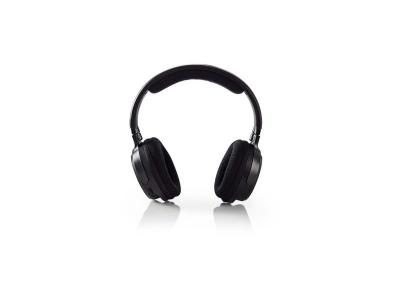 NEDIS Casque audio  HPRF200BK - Sans fil - Jack 3,5mm - Noir 