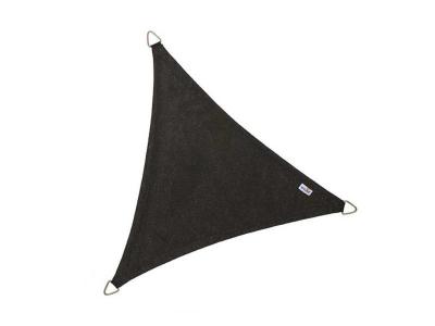 NESLING  - Voile d'ombrage triangulaire Coolfit noir 5 x 5 x 5 m
