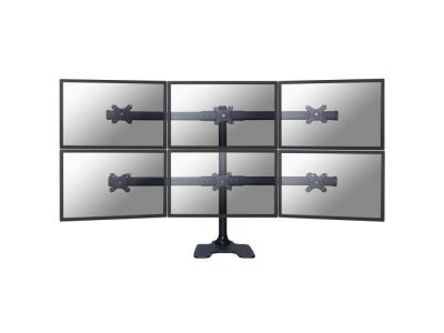 NEOMOUNTS Newstar flat screen desk mount stand grommet noir