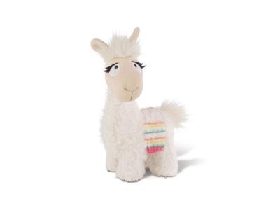 NICI -LA18 Peluche 32cm avec sa Selle, 42248, Llama Dalia