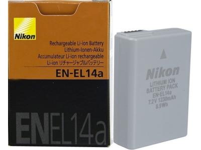 Nikon En-el14a 1200mah 7.2v Lithium Battery Clair