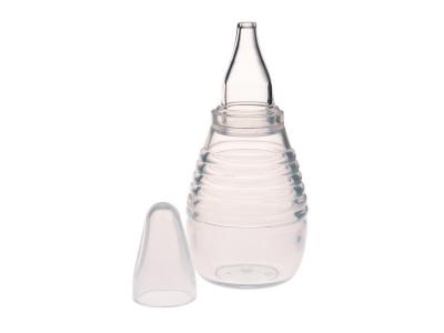 CANPOL BABIES NINA Mouche-b&eacute;b&eacute; manuel poire en silicone transparent d&egrave;s la naissance
