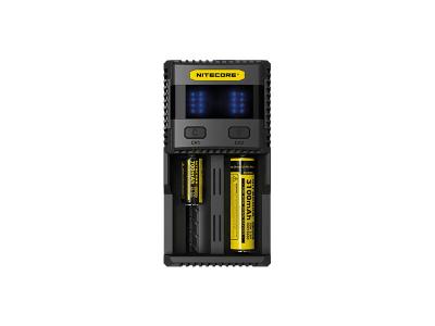 NITECORE  SC2 Chargeur de Batteries Mixte Adulte, Noir, Taille Unique
