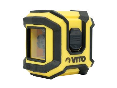 VITO Niveau laser de chantier croix horizontale et verticale  port&eacute;e de 10 m pr&eacute;cision 0,5 mm -