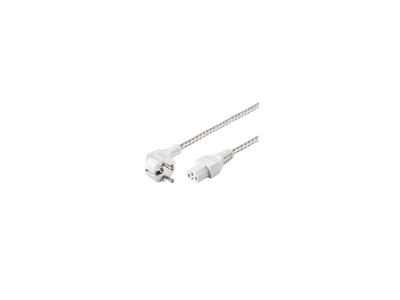 GOOBAY  93314 Blanc 2m c&acirc;ble &eacute;lectrique - Cables &eacute;lectriques (2 m, M&acirc;le/Femelle, Blanc)