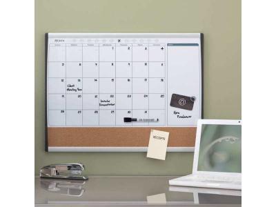 NOBO  tableau organisateur mensuel magn&eacute;tique 58,5x43 cm 431890