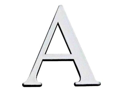 NOVAP  - Caractere autocollant en relief 3 hauteur 40 mm - Or