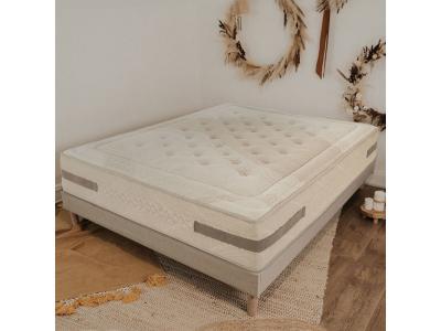 NUIT DE COTON  - Matelas SERENADE 90x190 cm - Ressorts ensach&eacute;s - Soutien Ferme