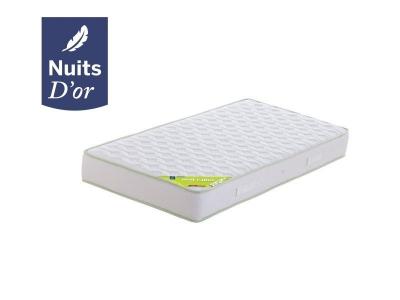  Nuits D'or - Matelas 70x190 Densit&eacute; 35 Kg/m3 - Hauteur 21 Cm - Soutien Souple - Orthop&eacute;dique