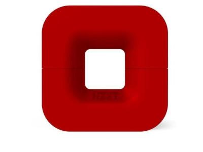 NZXT  Support magn&eacute;tique pour casque et c&acirc;blage Puck - Rouge
