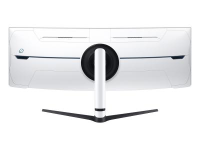  Ecran 57'' samsung gaming odyssey neo g9 duhd 7680 x 2160 240hz va incurv&eacute; 1ms 420cdm&sup2; 3xhdmi 2xusb 2xlan displayport 4xhps pied reglable haut inclin pivot LS57CG952NUXEN 