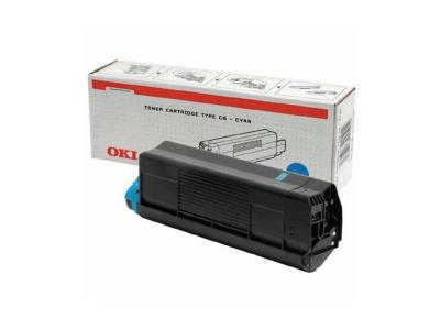 OKI  43034807 Cartouche De Toner 1 Pi&egrave;ce(s) Original Cyan