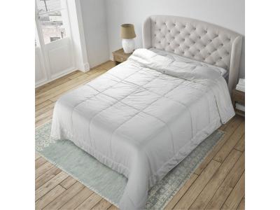 OLYMPE LITERIE  - Couette sweetness 140x200 cm Laine pure - Blanc