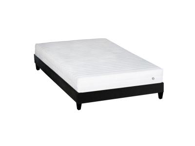  Ensemble egio 160x200 cm matelas latex like + sommier bois ferme