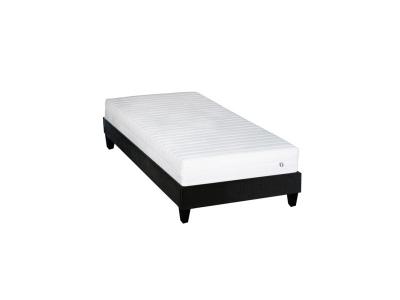  Ensemble egio 90x200 cm matelas latex like + sommier bois ferme