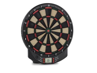 KLARFIT Dartomat Cible Jeu de fl&eacute;chettes &eacute;lectronique Pointes molles 26