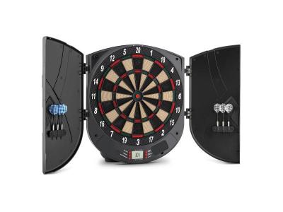 KLARFIT  - Dartor Cible fl&eacute;chettes &eacute;lectronique Pointes molles 26 Effet sonore - Noir