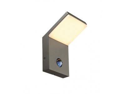 SLV Ordi, applique led, anthracite, 3000k, 9w, avec d&eacute;tecteur de mouvement