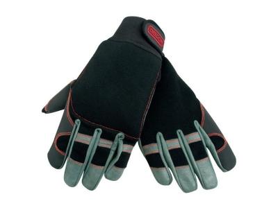 OREGON Gants sp&eacute;cial tron&ccedil;onneuse  noir et gris, taille 9 / L