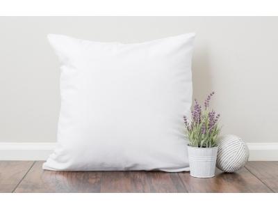 SELENIA Oreiller Coton Percale - 65 x 65 - 650grs FERME - MORTREUX