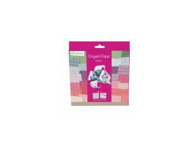 AVENUE MANDARINE  - Papier Origami Liberty - Pochette 60