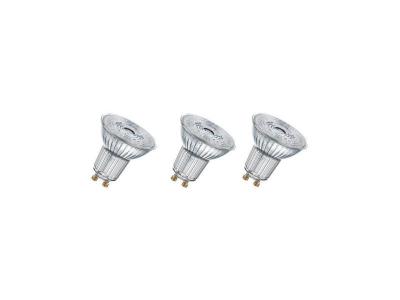 OSRAM  Ampoule LED Plastique 4.3 W GU10 - Blanc - 3 Pi&egrave;ces