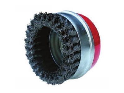 OUTIFRANCE Brosse M&eacute;tallique Rotative &Oslash; 80 Mm &Agrave; Fils Ondul&eacute;s