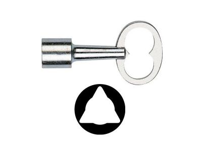 OUTIFRANCE CLE TRIANGLE FEMELLE 14MM POMPIERS 