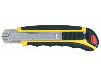 OUTIFRANCE Cutter Professionnel Bi Mati&egrave;re 25 Mm Avec 6 Lames