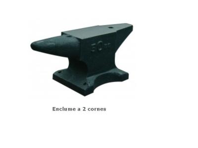 OUTILFRANCE Outifrance &ndash; Enclume 2 cornes en fonte acier 5 Kg Longueur 24 cm