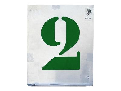 OUTIFRANCE  - Jeu de chiffres vignettes &agrave; jour 40 mm
