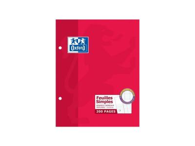 Etui de 100 feuilles Oxford 17 x 21 cm