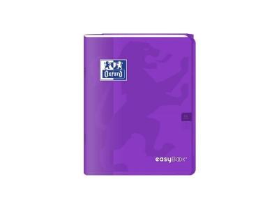 OXFORD  Cahier Easybook Agraf&eacute; 17x22 96 Pages 90g Violet