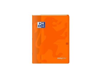 OXFORD  - cahier easybook agraf&eacute; - 21 x 29,7 cm - 96p seyes - 90g - orange