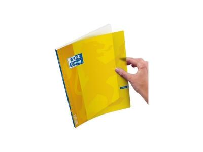 OXFORD Cahier Openflex Jaune - Grand Format - 96 Pages -Grands Carreaux