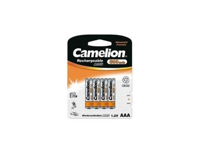 CAMELION Pack de 4 piles rechargeables  aaa micro 600mah