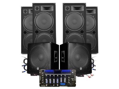 IBIZA SOUND Enceintes sono  MEGA BASSES