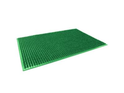 PARIS PRIX Douceur d'int&eacute;rieur D&eacute;cor Line 1740475 Tapis d'Entr&eacute;e Rectangle Poly&eacute;thyl&egrave;ne Vert 58 x 38 cm