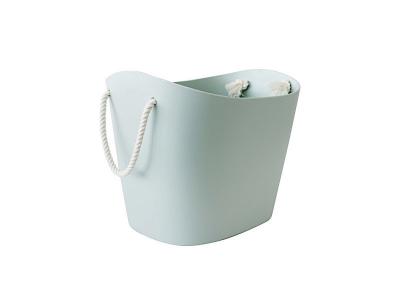 HACHIMAN Panier balcolore - l 27 &times; l 40 &times; h 31 cm - bleu