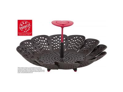 TEFAL  INGENIO Panier vapeur K2071614 noir et rouge