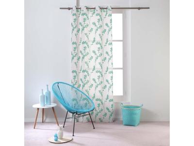 Rideau Voilage ""kin&eacute;o"" 140x240cm Menthe