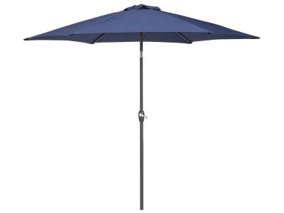 BELIANI  - Parasol bleu marine pour jardin 267 cm VARESE