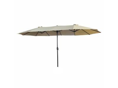 AKORD  Parasol de jardin d&eacute;port&eacute; - Beige