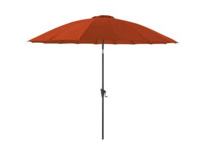 PROLOISIRS  - Parasol terrasse en fibre de verre Pagode 300 cm Paprika