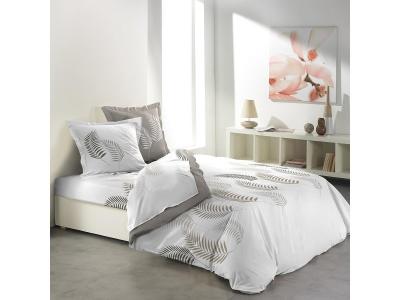 DOUCEUR D INTERIEUR Parure de Drap + 2 taies d'oreiller Modele Goyave