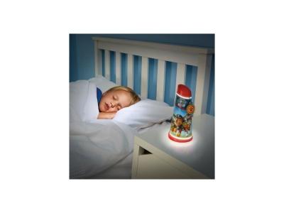 GO GLOW Veilleuse et lampe torche - Pat Patrouille - 12 cm - Rouge