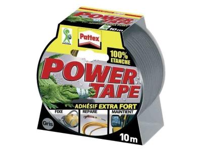 PATTEX Adh&eacute;sif super puissant Power tape  Gris L10m