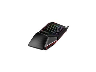 GAME TITAN Clavier/Pad Gamer DeLUX  T9 Plus RGB (Noir)